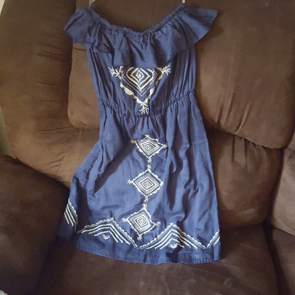Strapless dress